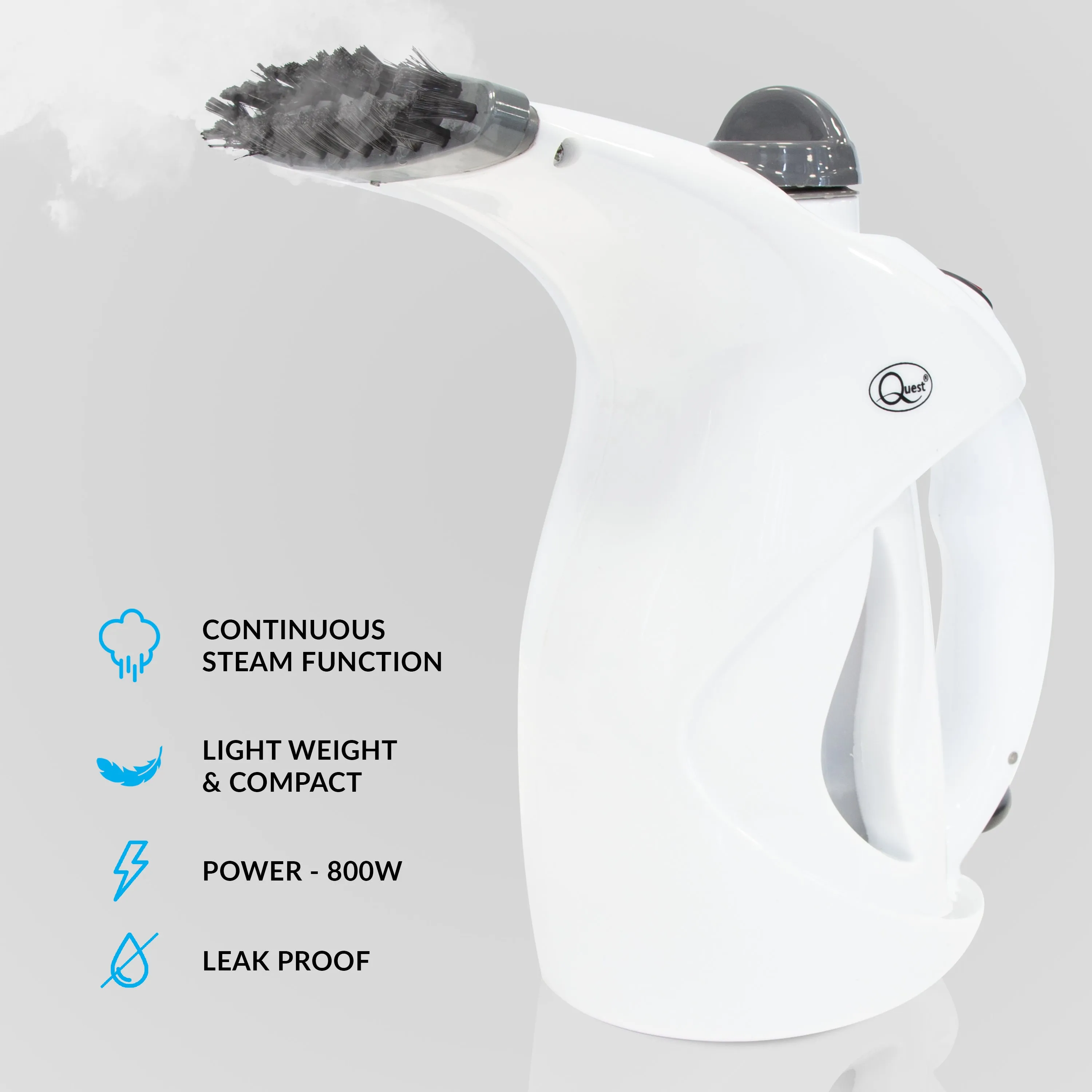 Quest Portable Garment Steamer 800W - White