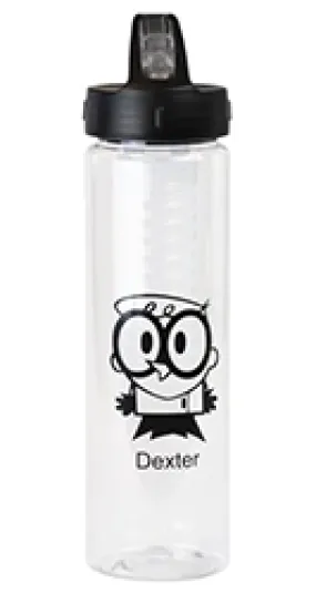 "Dexter" - 25oz Fruit Infuser Water Bottle