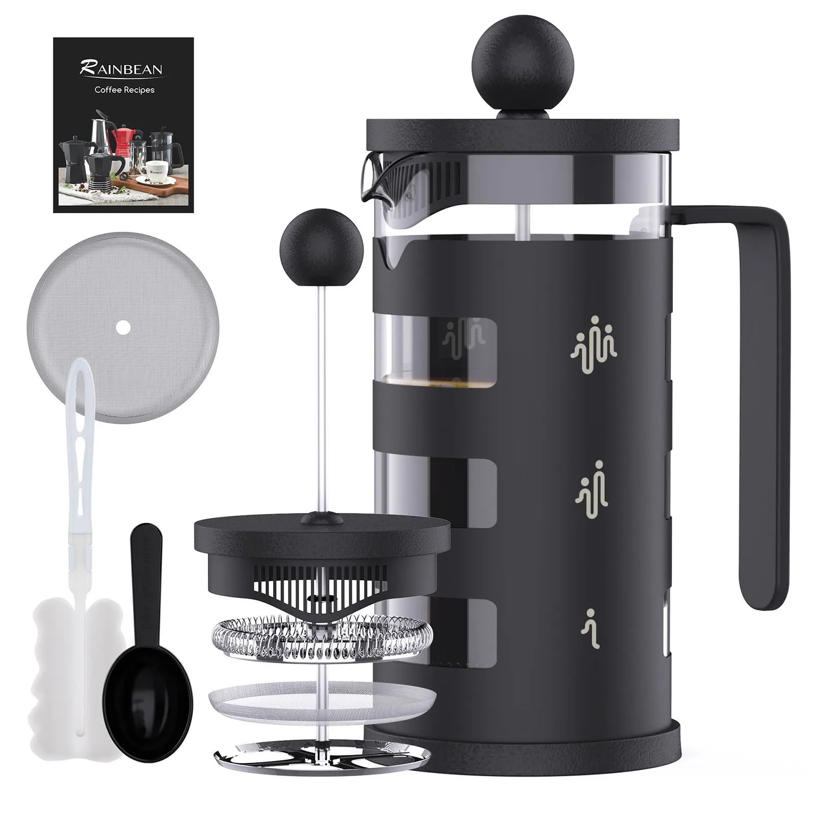 RAINBEAN  French Press Coffee Maker