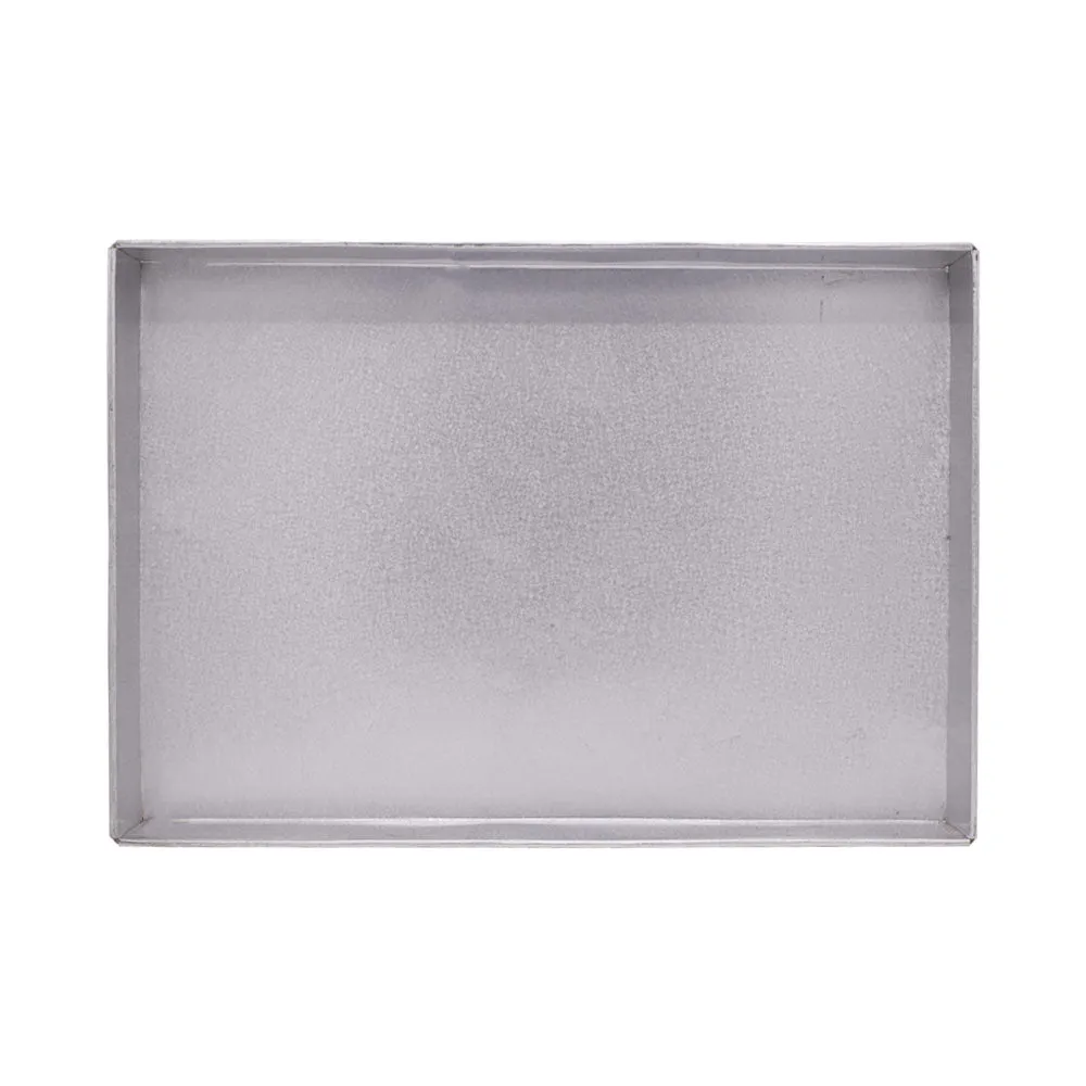 Rectangle Cake & Brownies Baking Tray Galvanized Steel 12 X 16 Inch