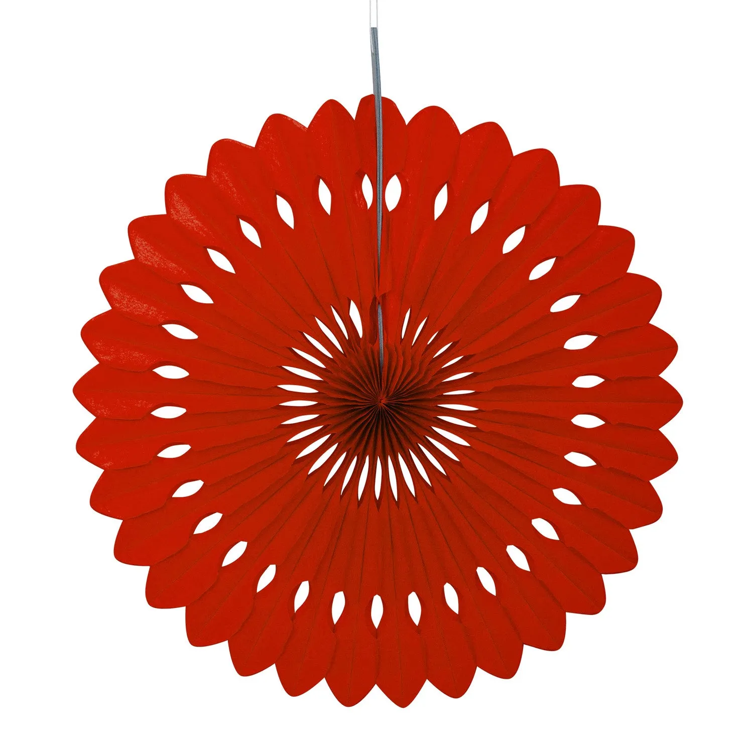 Red Decorative Fan 40cm