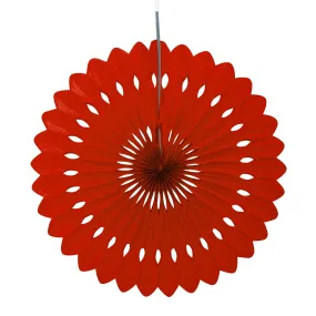 Red Decorative Fan 40cm