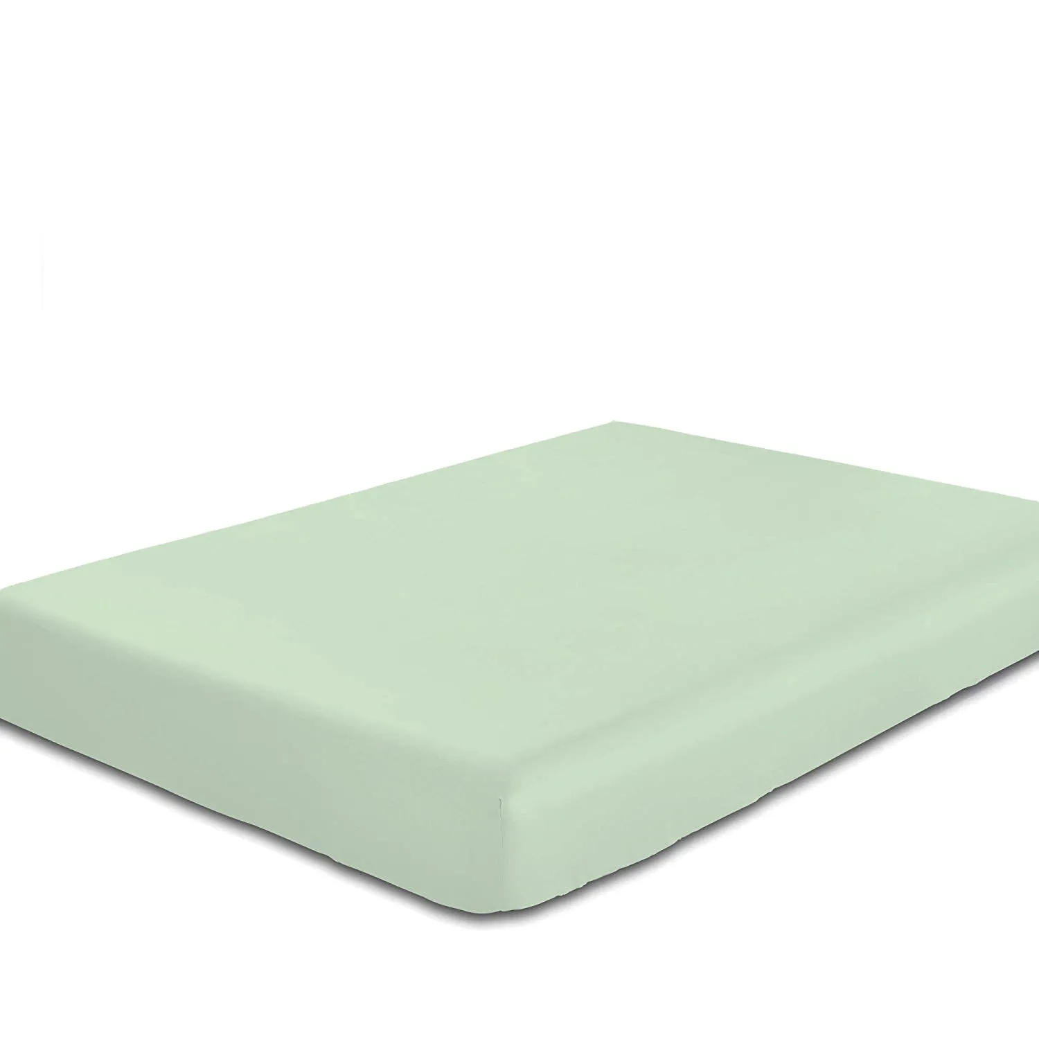 Rest Super Soft King Flat Sheet 220x240cm-Mint Green