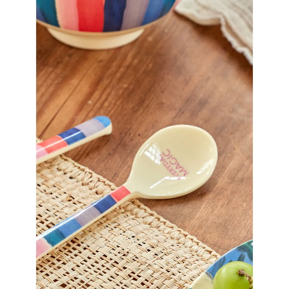 Rice DK Teaspoon - N.Y. Stripes Print