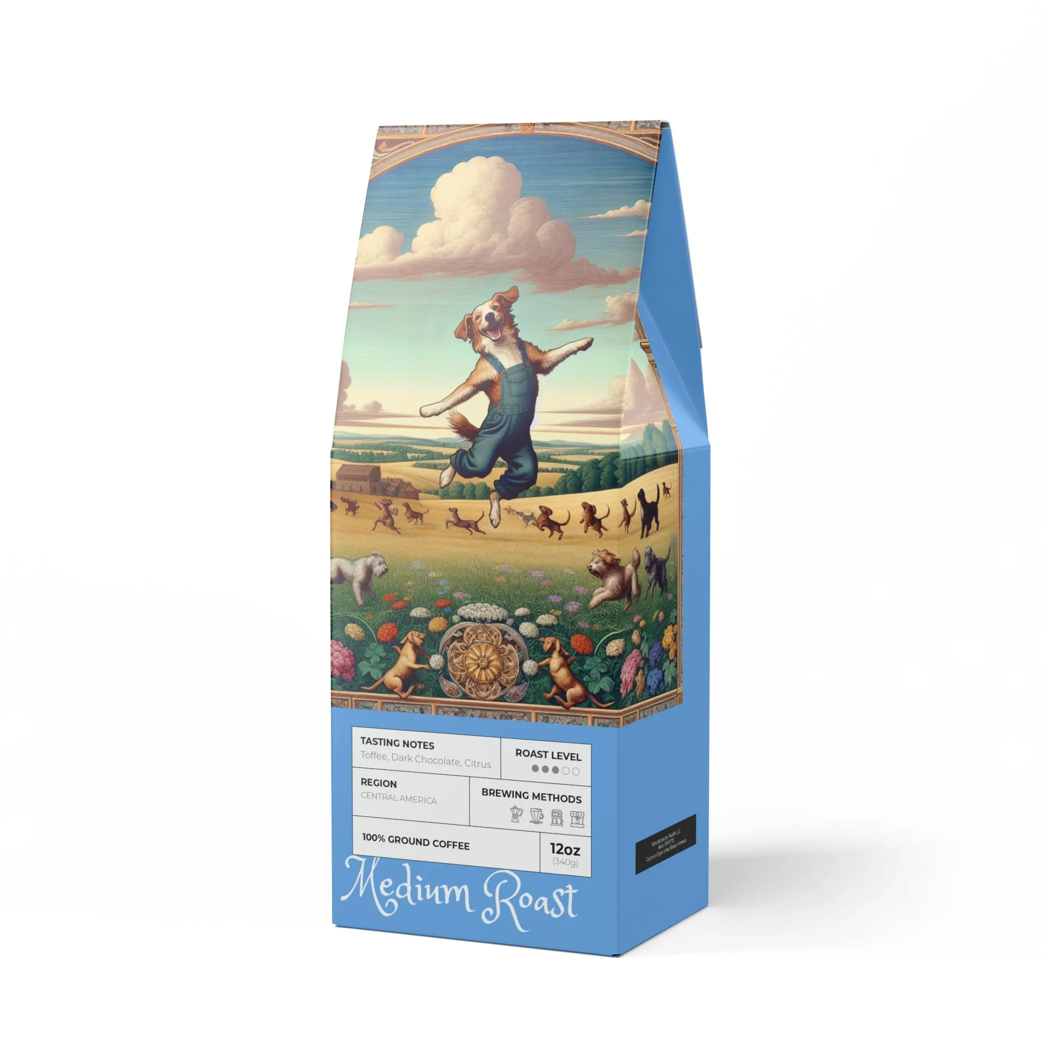 Rock Creek Coffee Blend (Medium Roast) Toffee, dark chocolate and citrus flavor