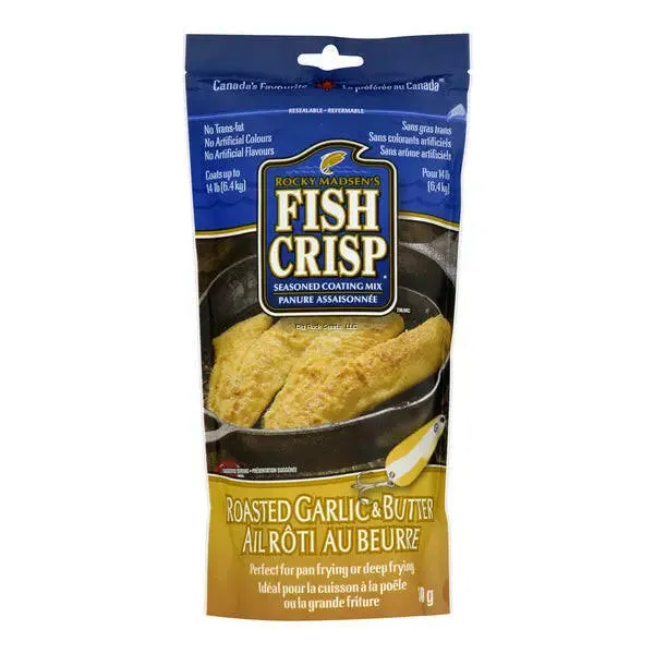 Rocky Madsen's Fish Crisp 340g Bag Assorted Flavours