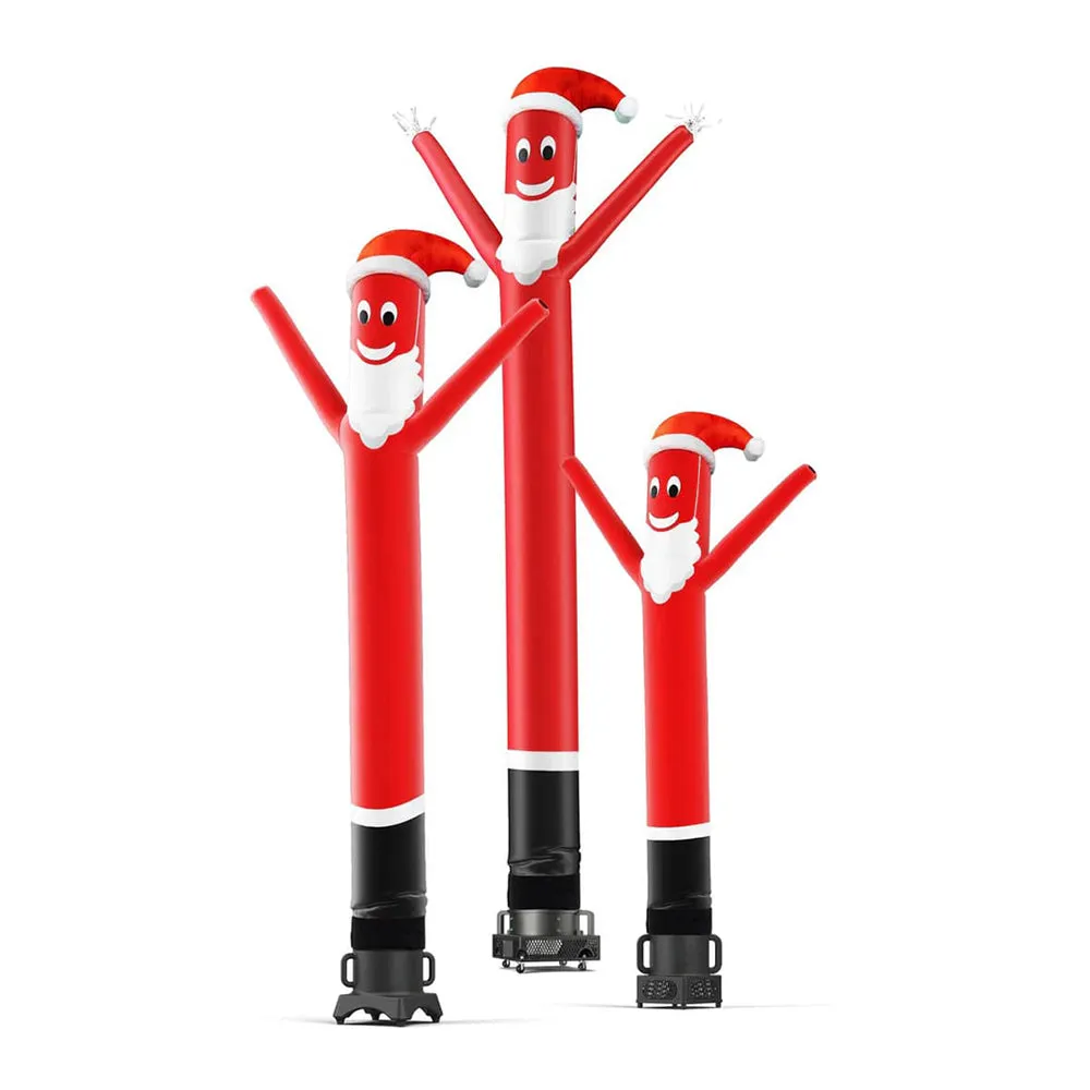 SANTA DISGUISE AIR DANCERS® INFLATABLE TUBE MAN