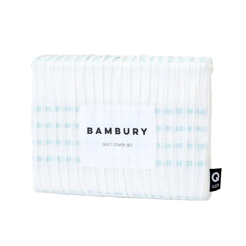 Sawyer Quilt Cover Set by Bambury