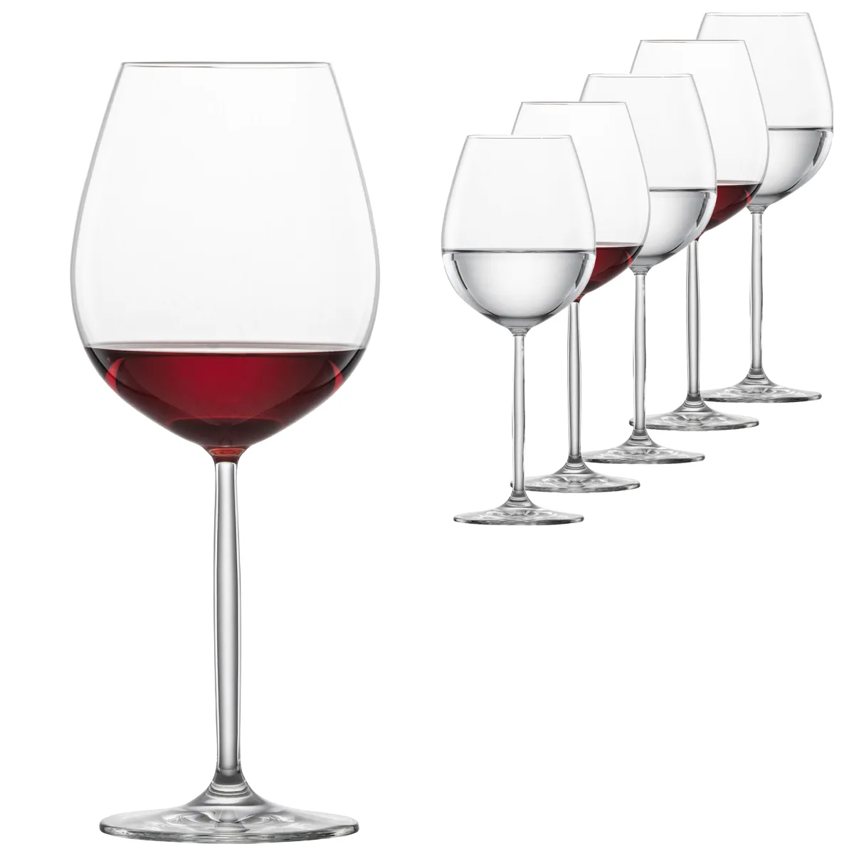 Schott Zwiesel Diva Water / Bordeaux Glass - Set of 6