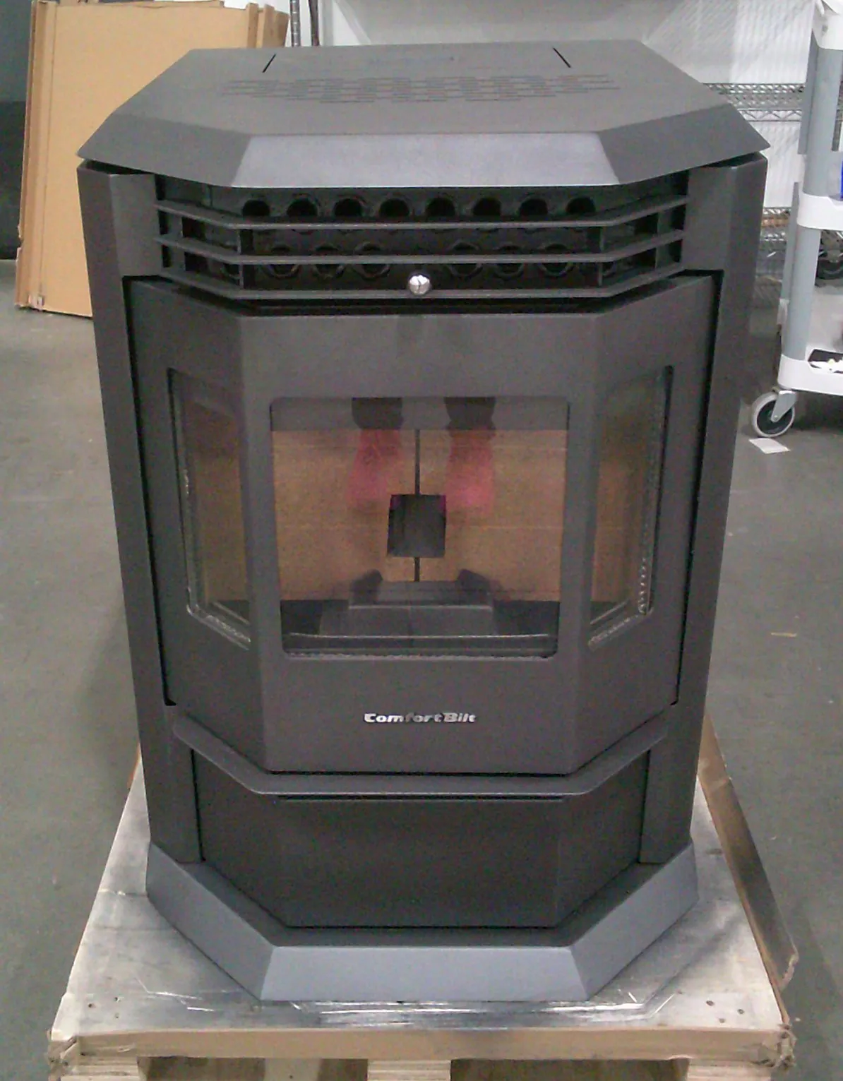 Scratch/Dent HP22 Black Pellet Stove - SD7096