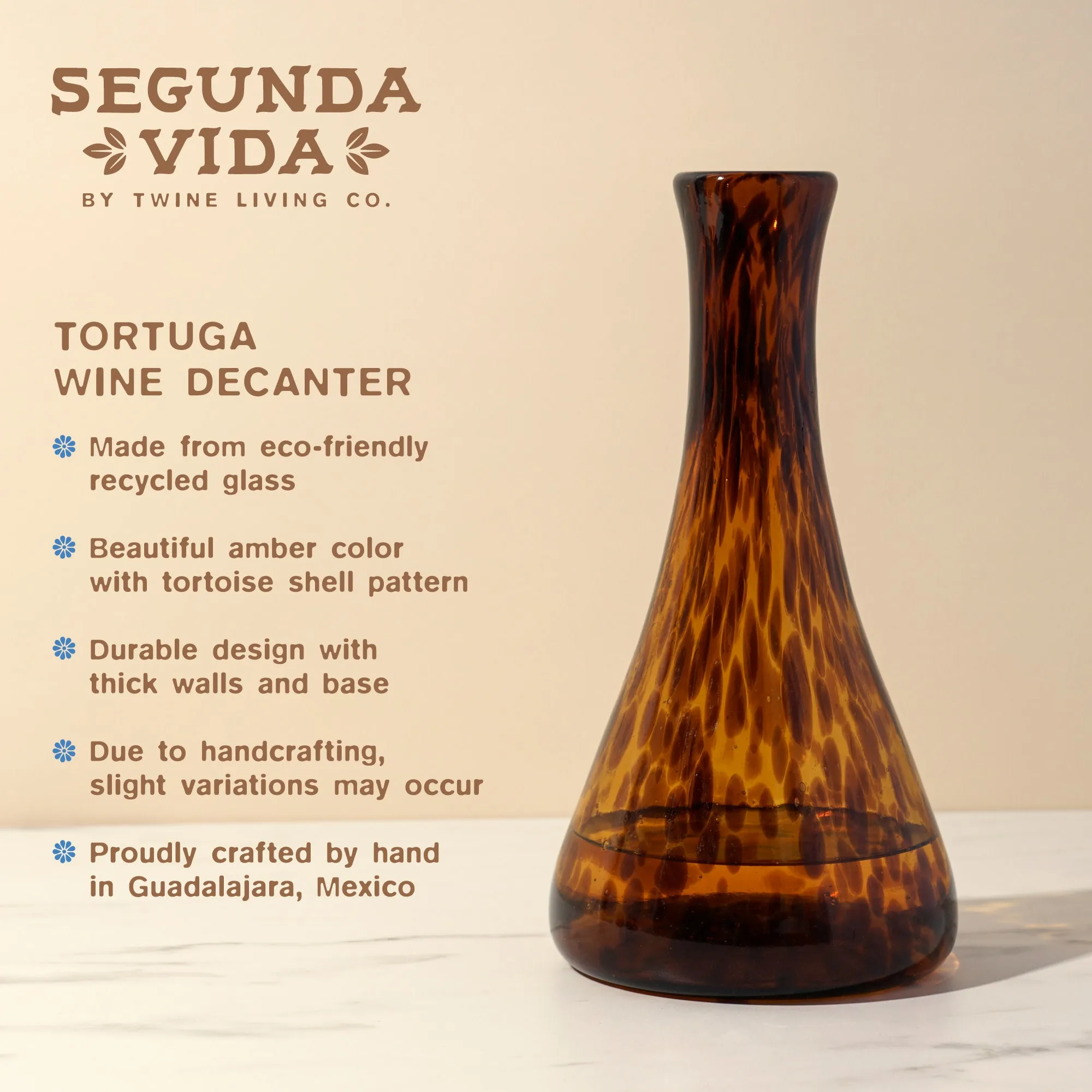 Segunda Vida Tortuga Decanter