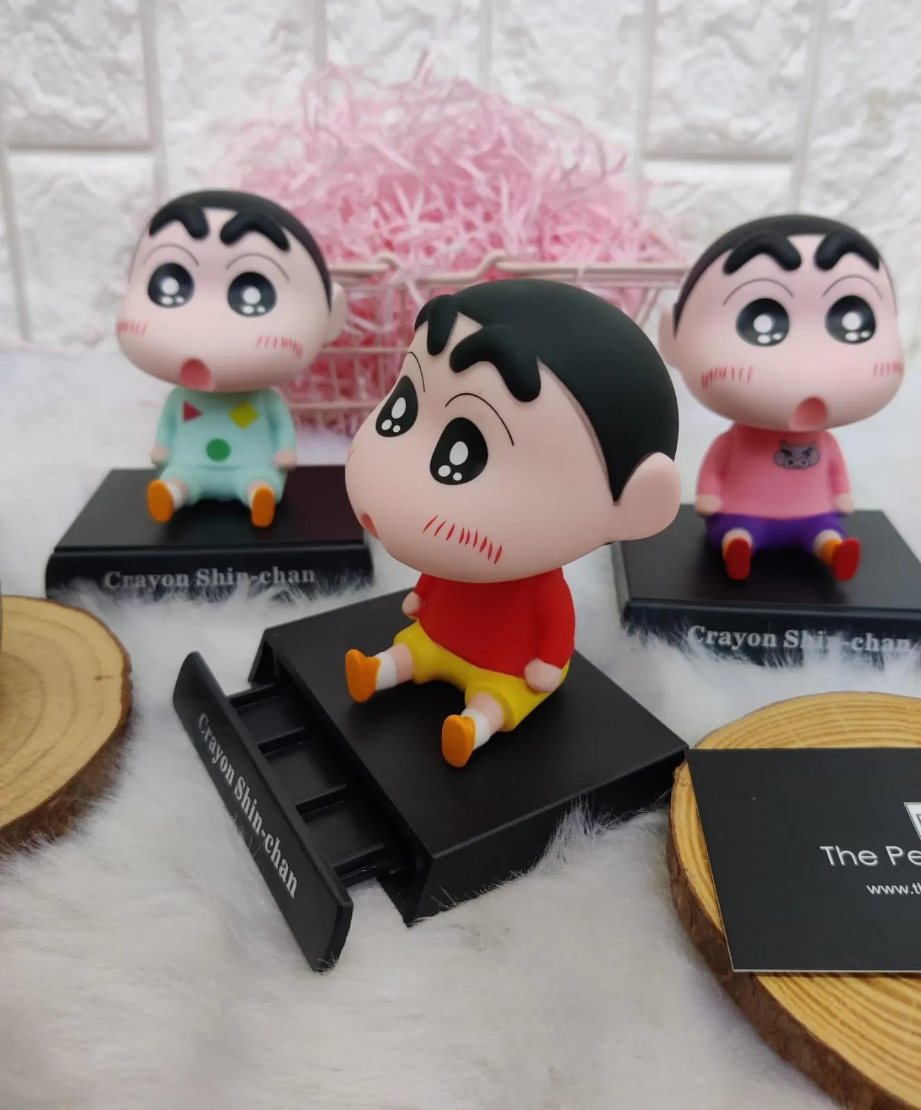 Shinchan Bobblehead With Phonestand (Select From Drop Down)