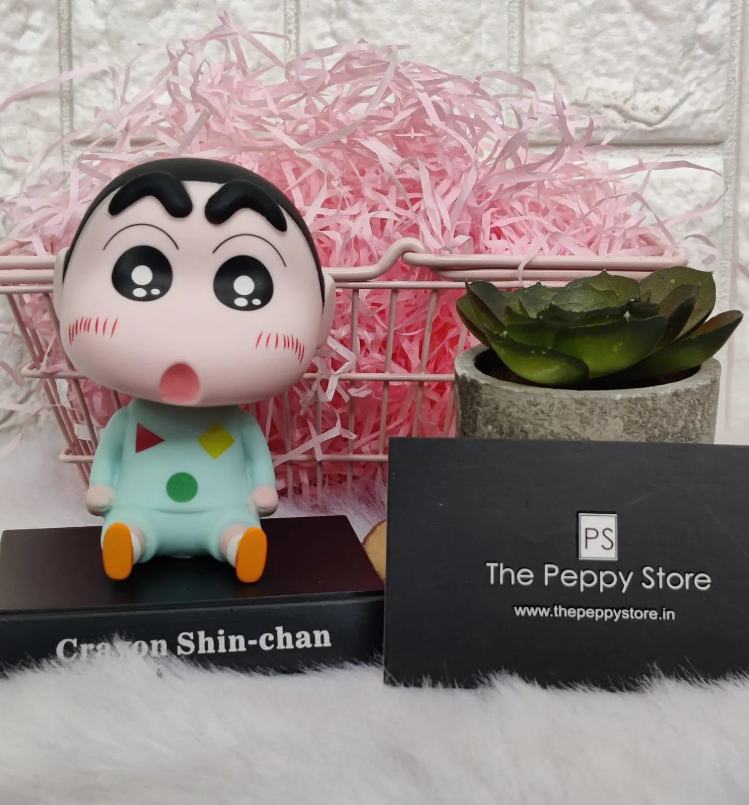 Shinchan Bobblehead With Phonestand (Select From Drop Down)