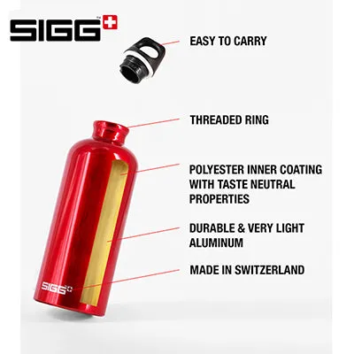 SIGG Traveller 1L Aluminium Water Bottle