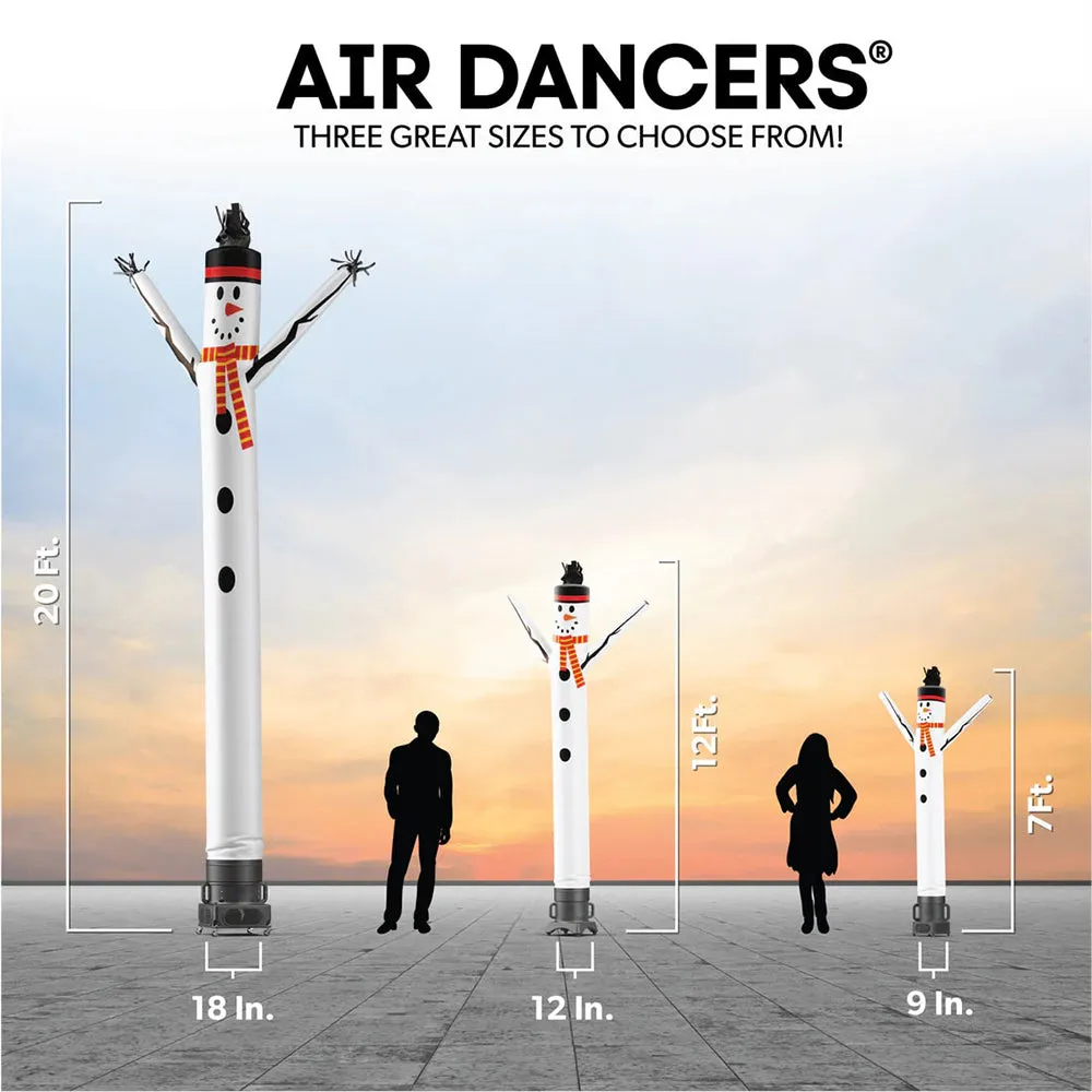 SNOWMAN AIR DANCERS® INFLATABLE TUBE MAN