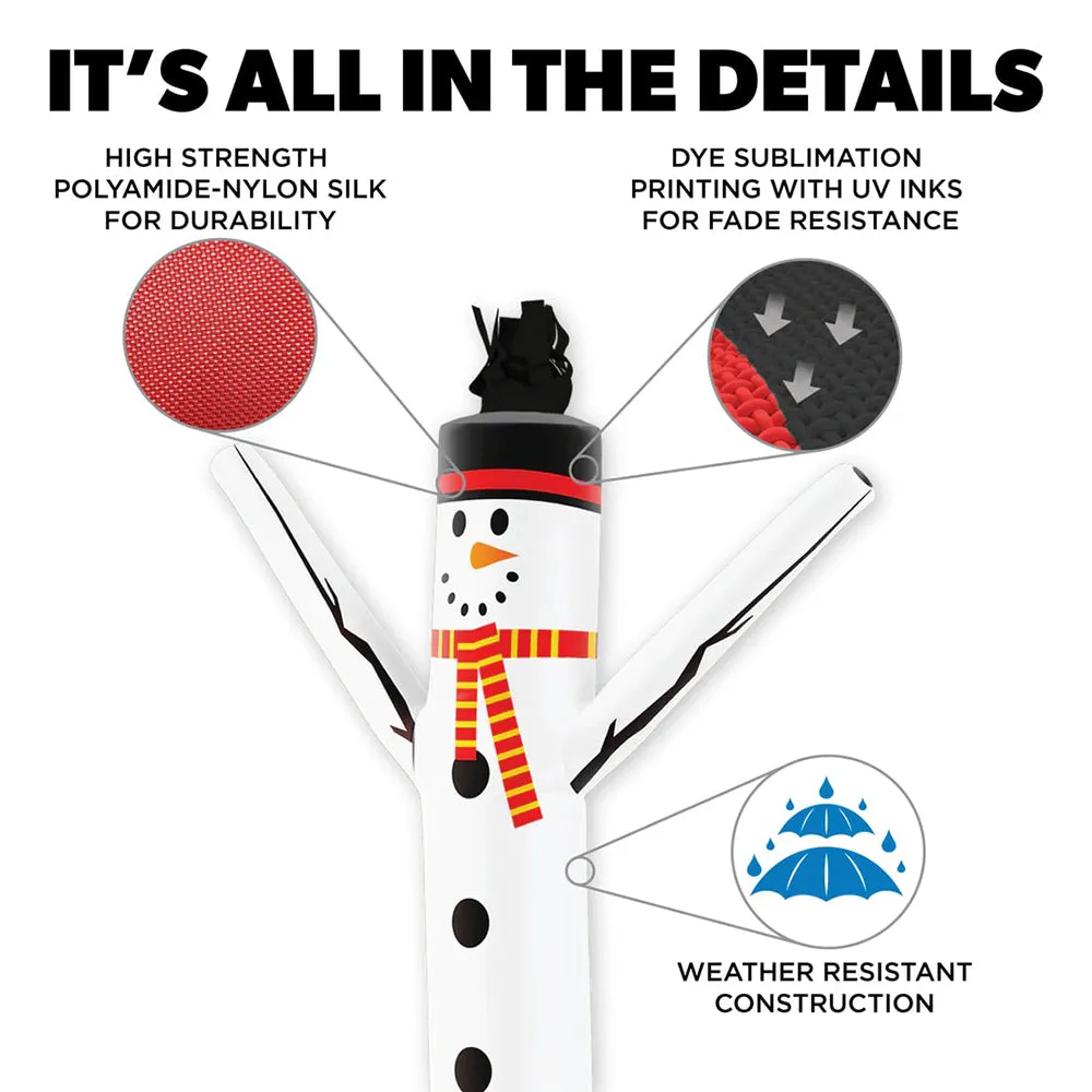 SNOWMAN AIR DANCERS® INFLATABLE TUBE MAN