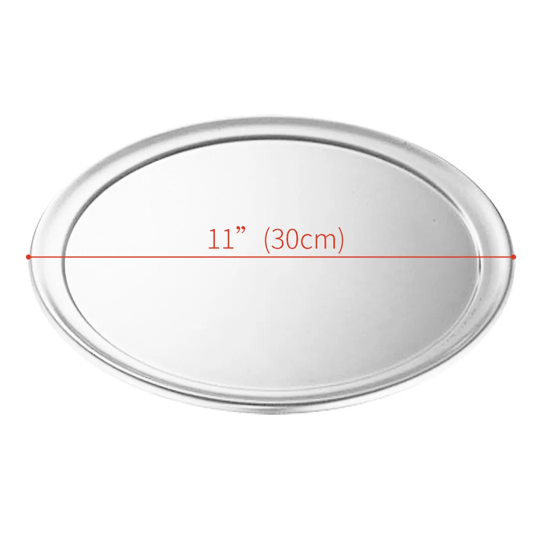 SOGA 11-inch Round Aluminum Steel Pizza Tray Home Oven Baking Plate Pan