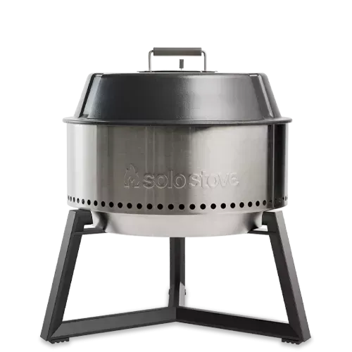 Solo Stove Stainless Steel Grill Ultimate Bundle - Portable &amp; "Smokeless"