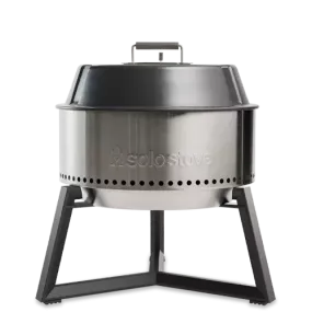 Solo Stove Stainless Steel Grill Ultimate Bundle - Portable &amp; "Smokeless"