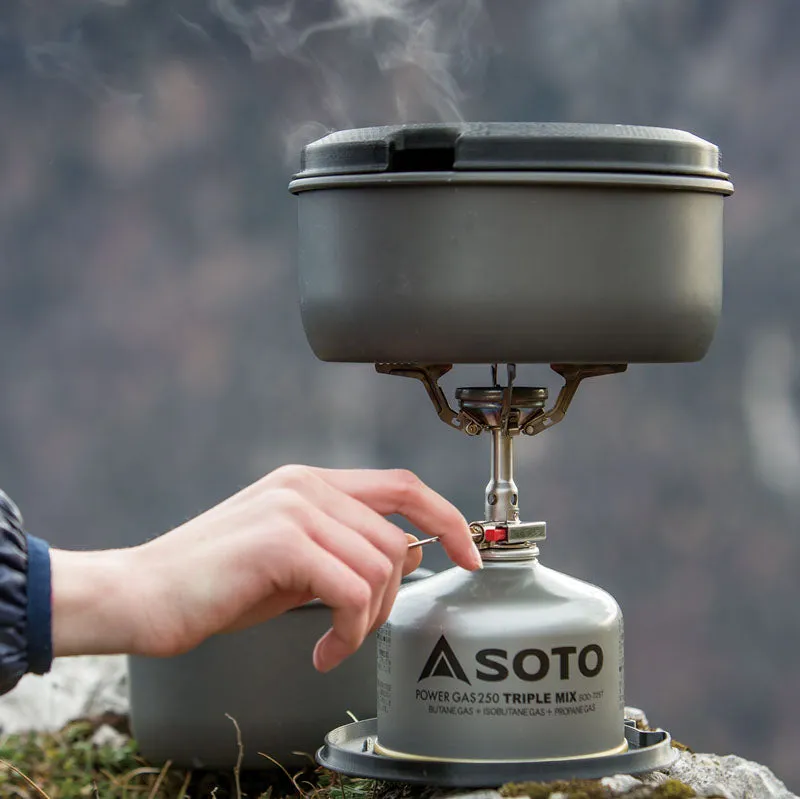 SOTO Amicus Stove with or without Stealth Igniter