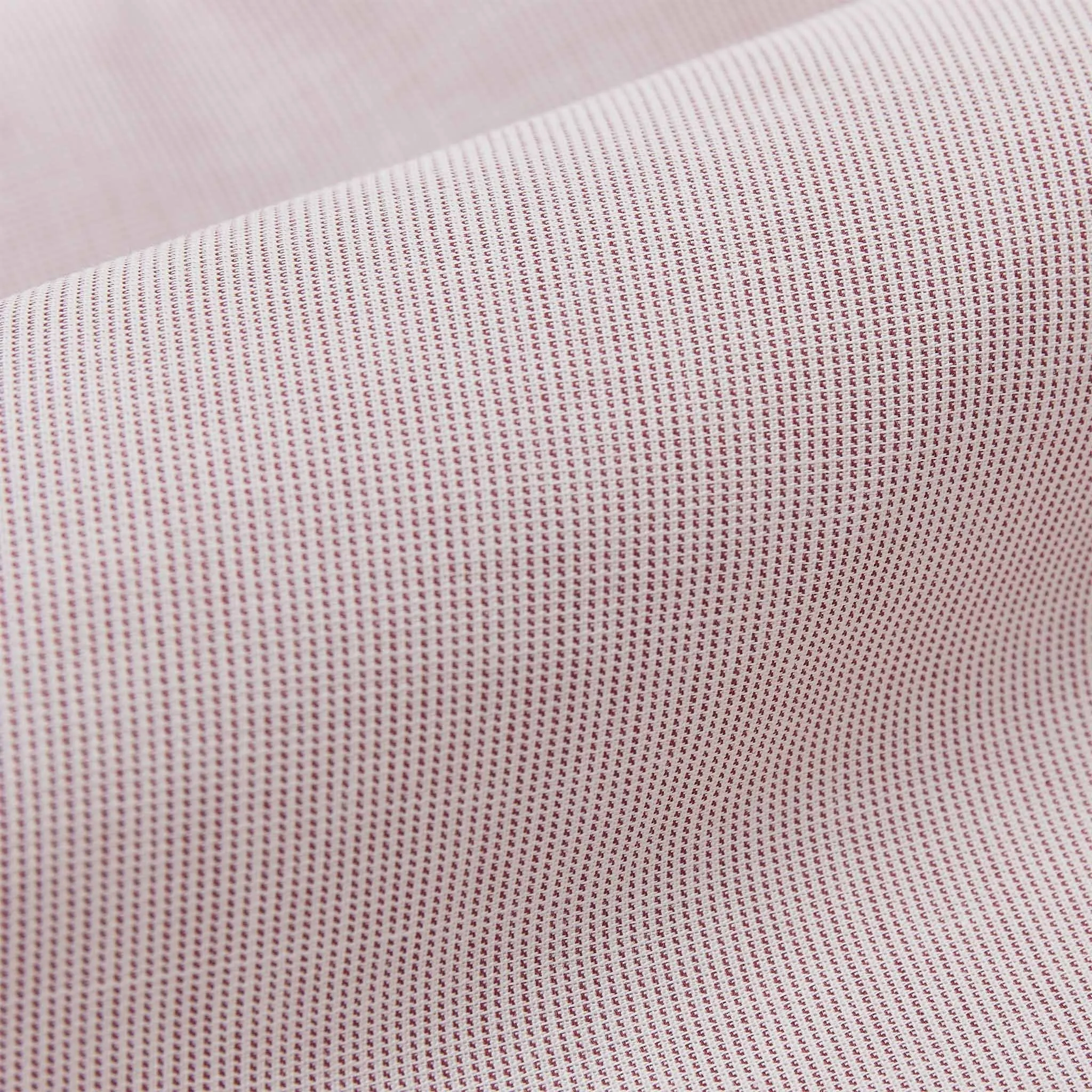 Sousa Fitted Sheet [Dark red/White]