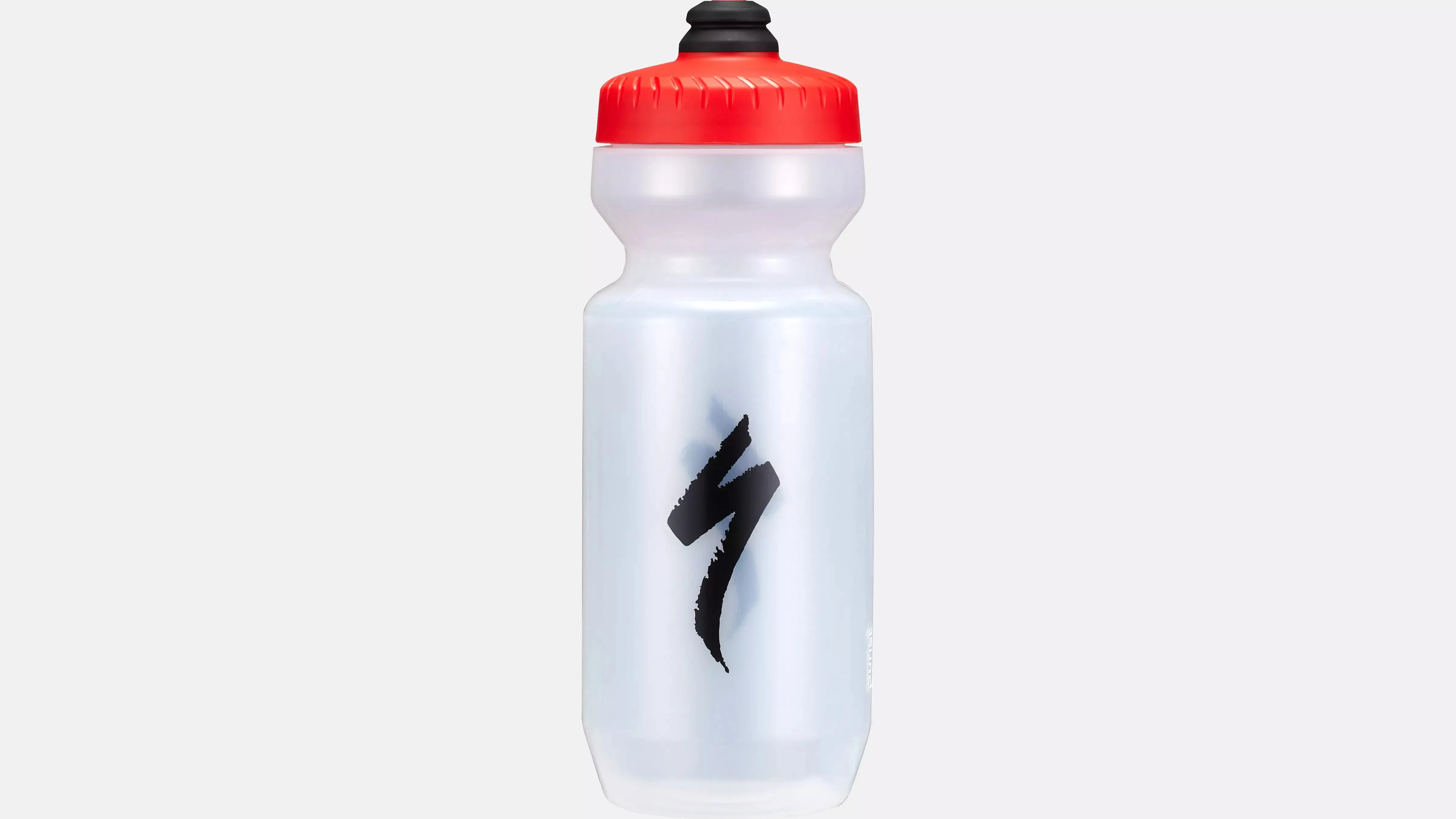 Specialized Purist MoFlo Water Bottle - S-Logo, Translucent/Red, 22oz