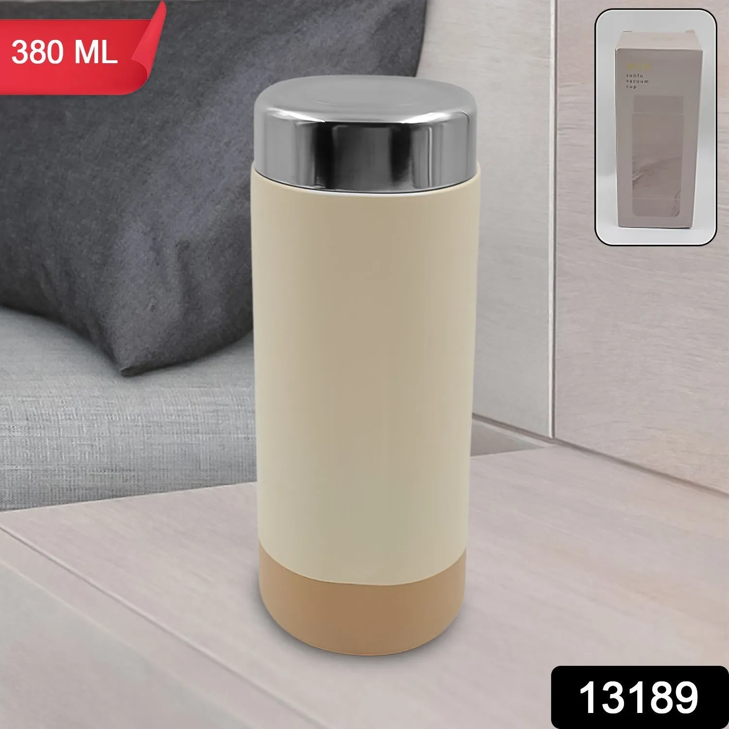 Stainless Steel Double Wall Water Bottle (380 ML)