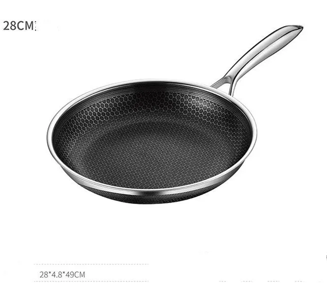 Stainless Steel Household Steak Omelet Pancake Pan