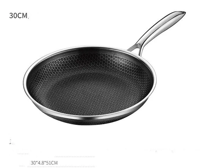 Stainless Steel Household Steak Omelet Pancake Pan