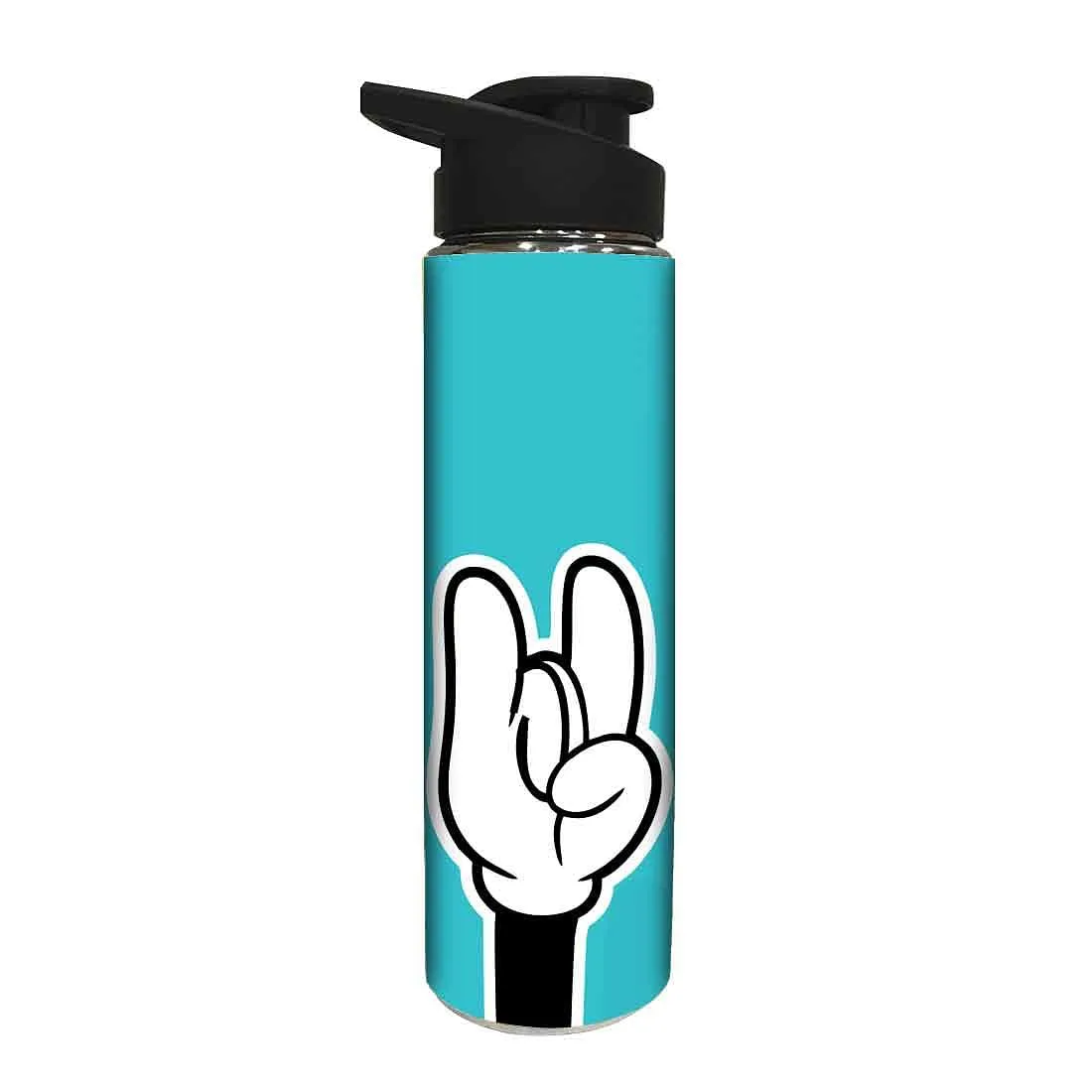 Stainless Steel Water Bottle -  Yo Yo Hand Style