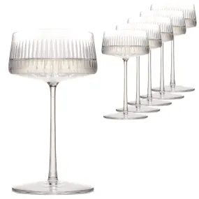 Stolzle Soho Bar Champagne Saucer/Cocktail Glass 276ml - Set of 6