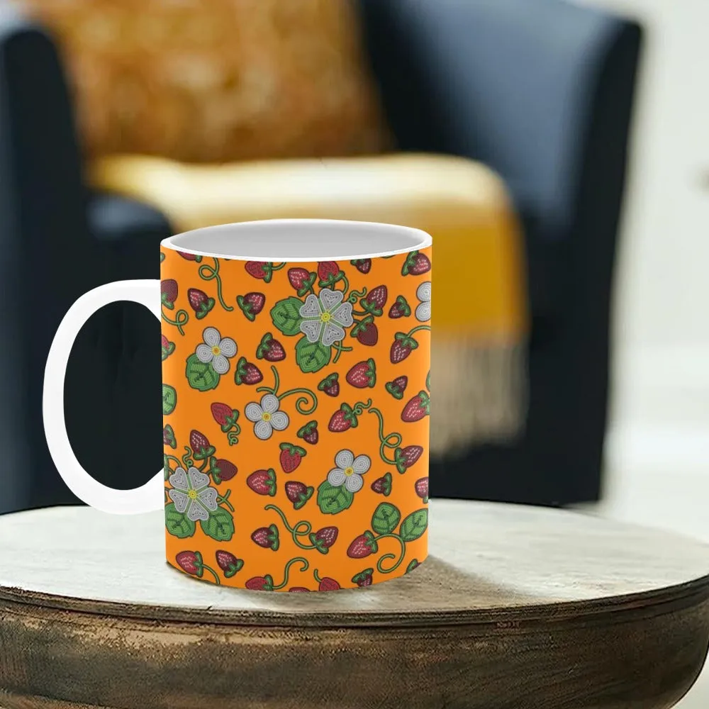 Strawberry Dreams Carrot White Mug(11OZ)