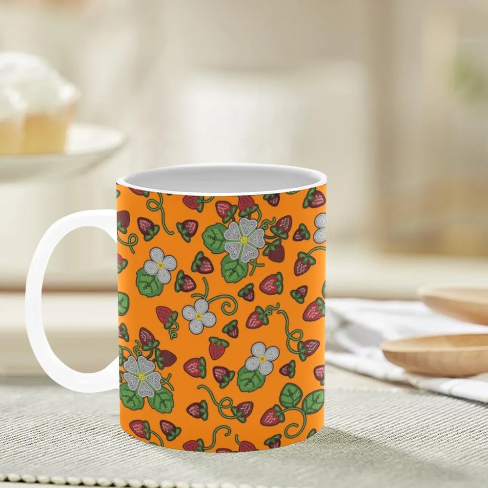 Strawberry Dreams Carrot White Mug(11OZ)