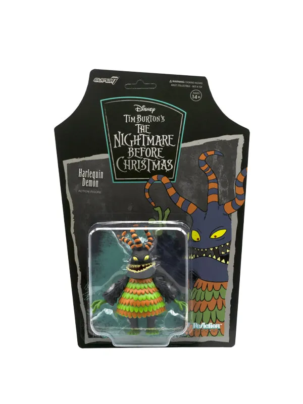 Super7 Nightmare Before Christmas Harlequin Demon 3.75 Inch ReAction Figure