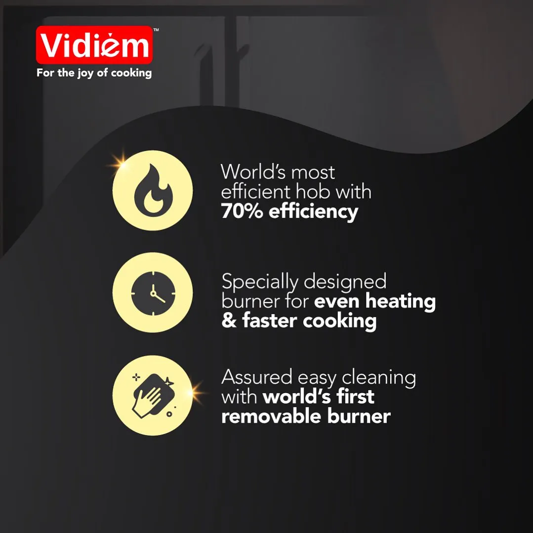 VIDIEM VOGUE V1 4-BURNER GAS COOKTOP