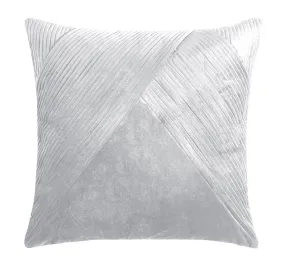 Vienna European Pillowcase Silver