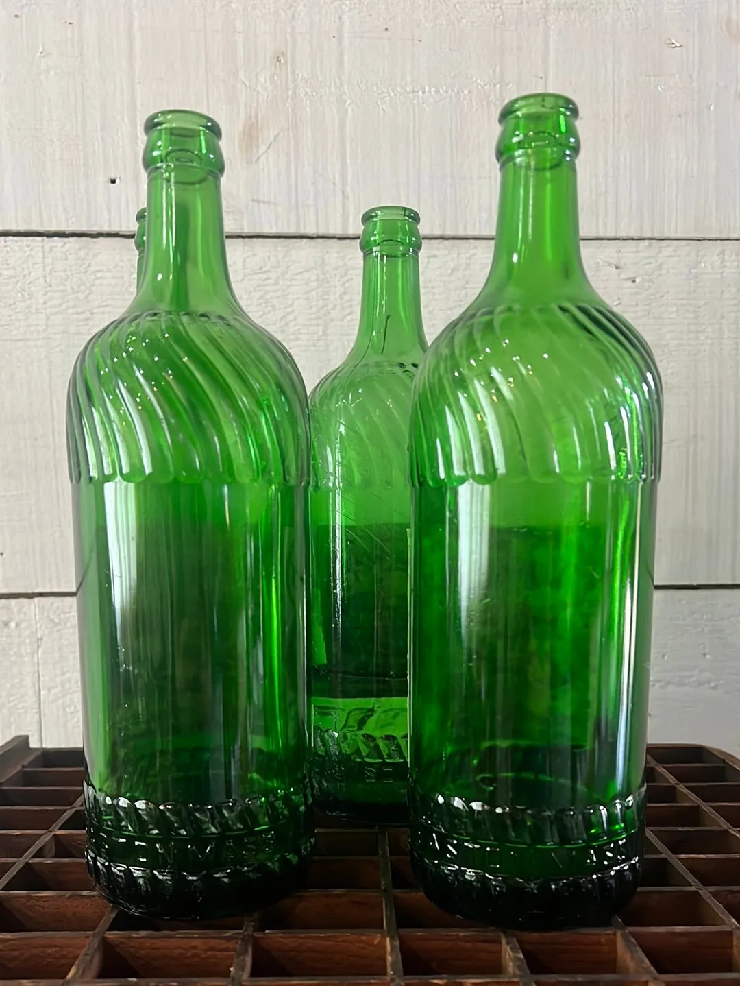 Vintage Simpson Springs Glass Bottle