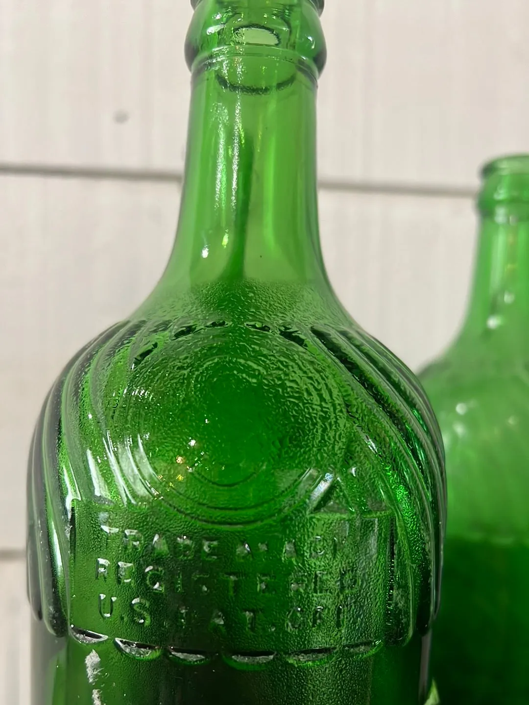 Vintage Simpson Springs Glass Bottle