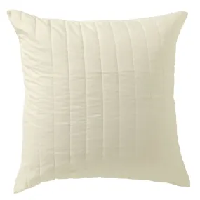 Vivid Cream European Pillowcase (ea) by Bianca