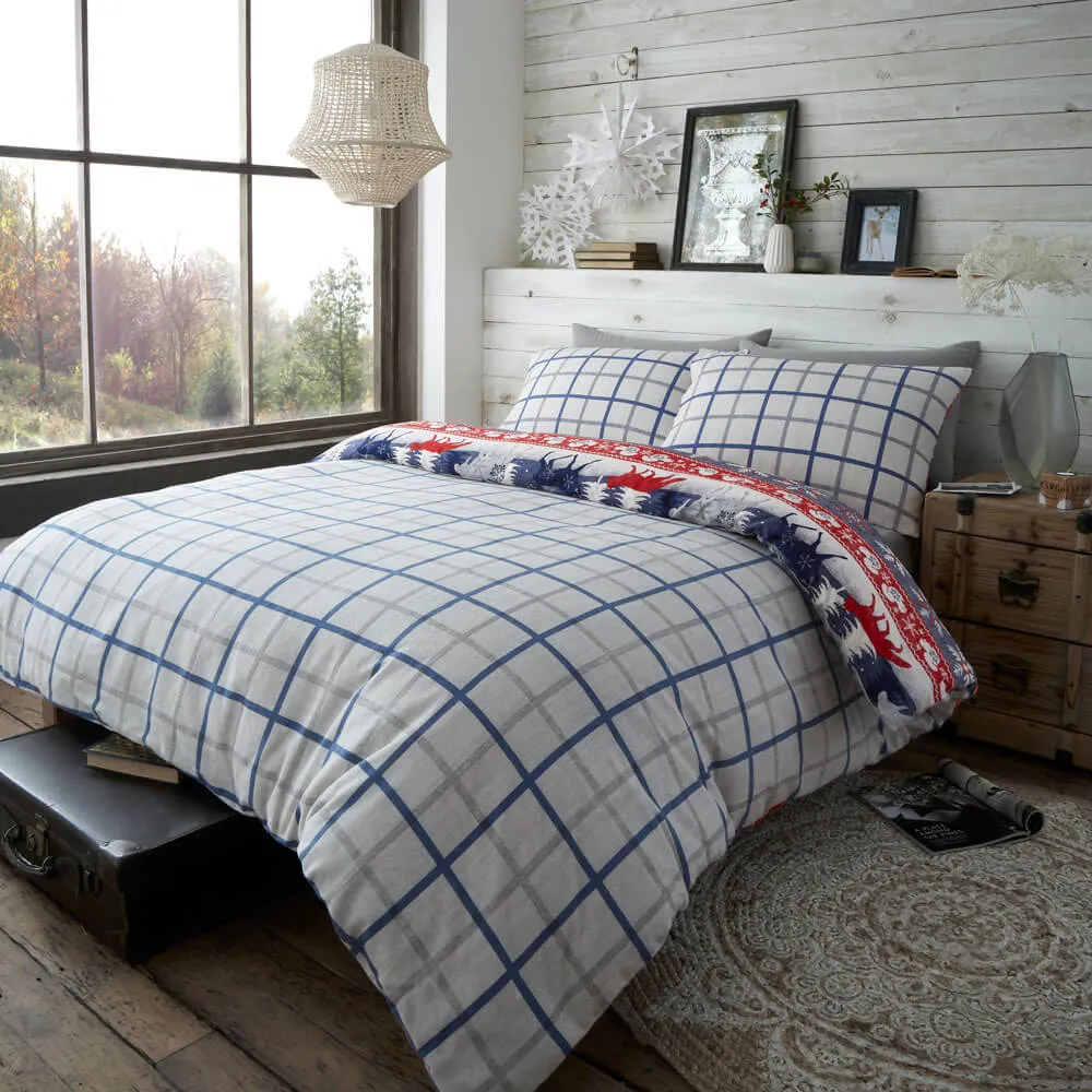 Warm Alaska Brushed Cotton Bedding