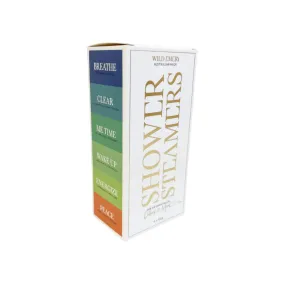 Wild Emery Citrus & Mint Shower Steamer Pack of 6