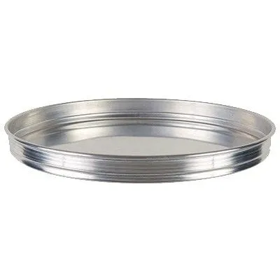 Winco APZK-1415 Stackable Aluminum Pizza Pan 14 Inch Deep Round | Denson CFE