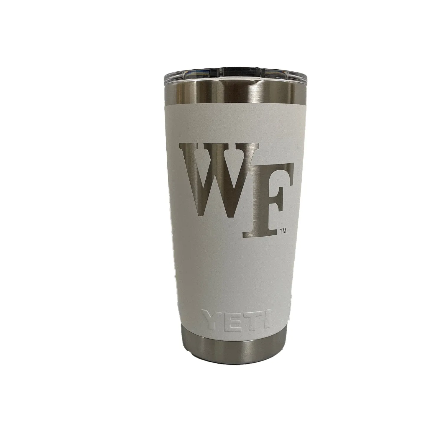 YETI Wake Forest Rambler 20 oz Tumbler White